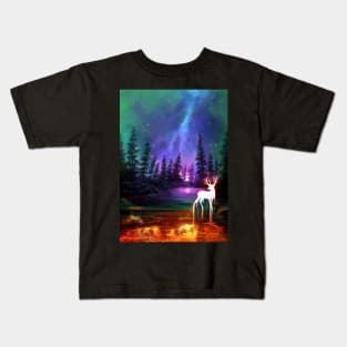 Melting earth Kids T-Shirt